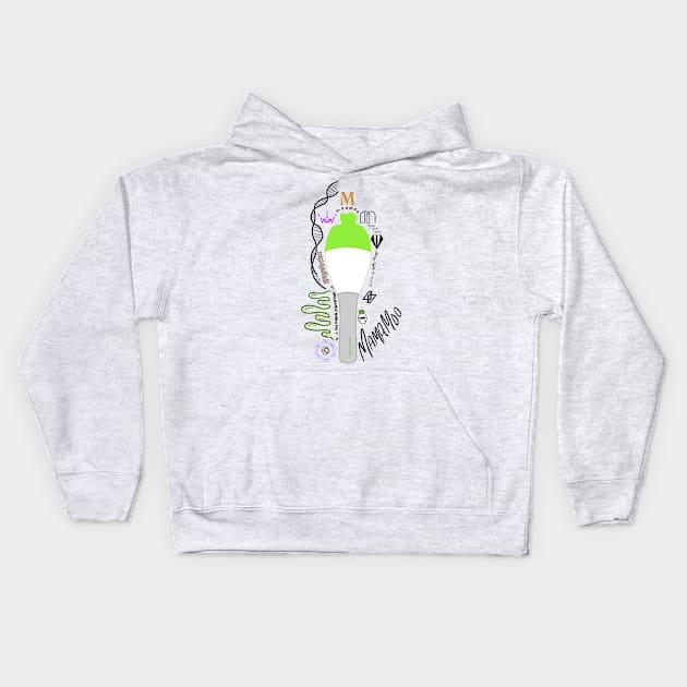 Mamamoo doodlestick Kids Hoodie by timmyshoe2’s